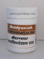 VATWIDHWANSAN Ras (Ayurved Saar Sangrah) Baidyanath, 80 tablets